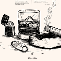 Cigar Art - Smoke 'Em If You Got 'Em - [Cigar Club] - [cigar subscription]