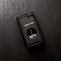 CigarClub Gift Set: Torch Lighter + Porcelain Ashtray - [Cigar Club] - [cigar subscription]