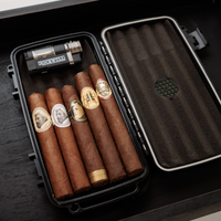 Caldwell 5-Cigar Sampler and Travel Humidor - [Cigar Club] - [cigar subscription]