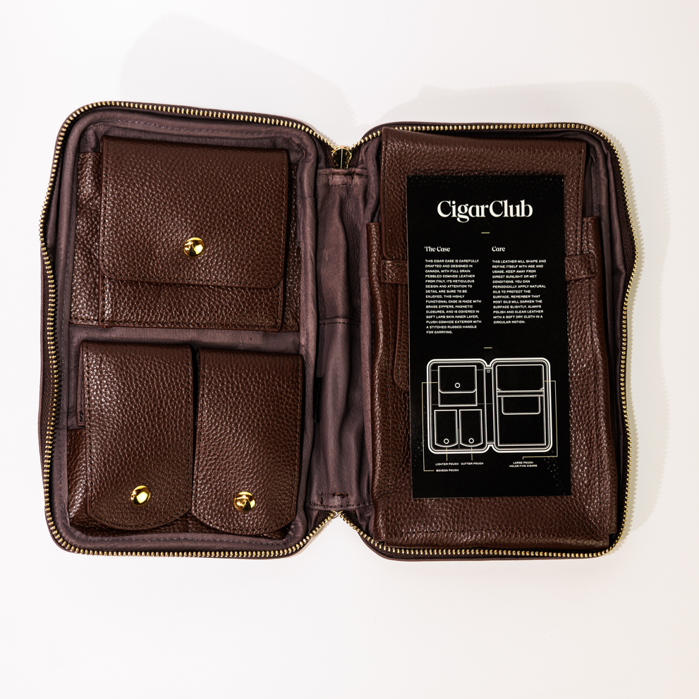 Exclusive Leather Cigar Case
