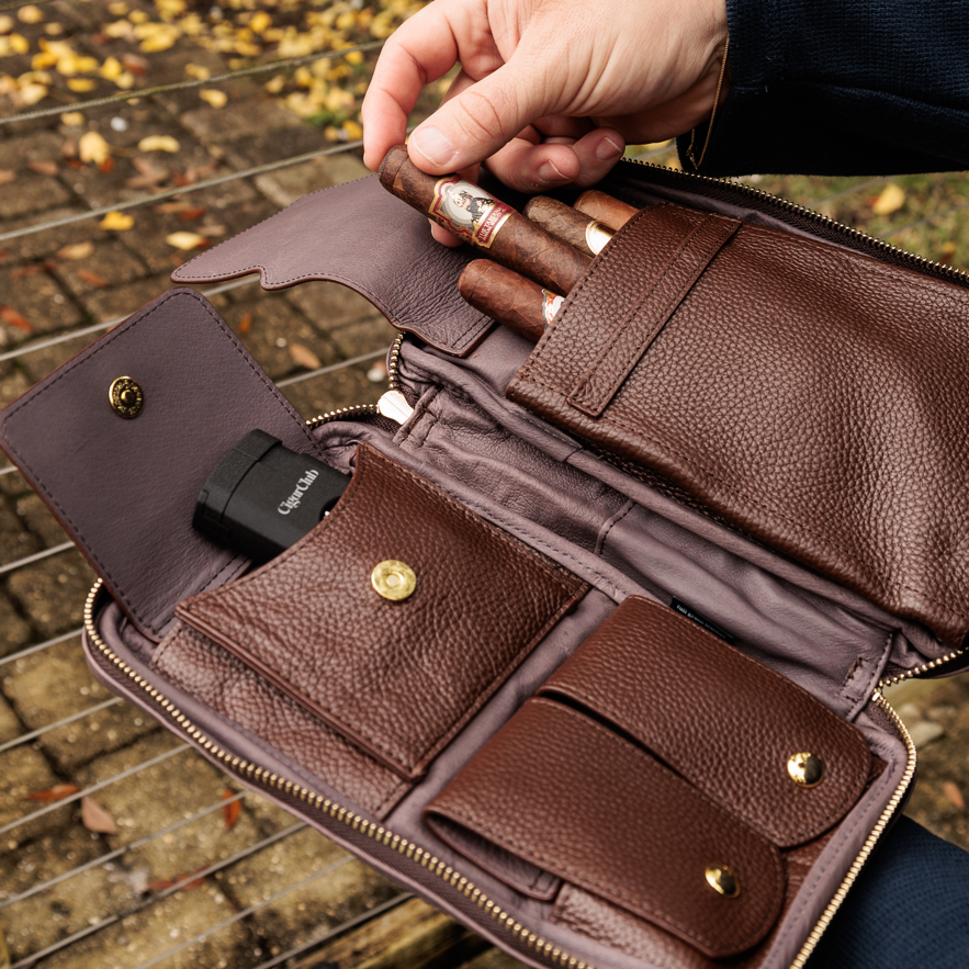 Exclusive Leather Cigar Case